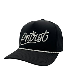 Black Weekender Hat - CNTRST