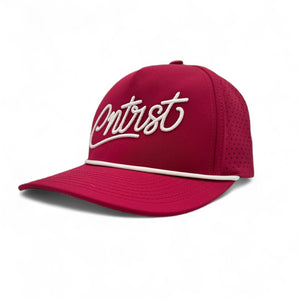 Plum Weekender Hat Snap Back - CNTRST